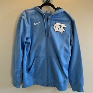UNC Nike Zip Up Hoodie